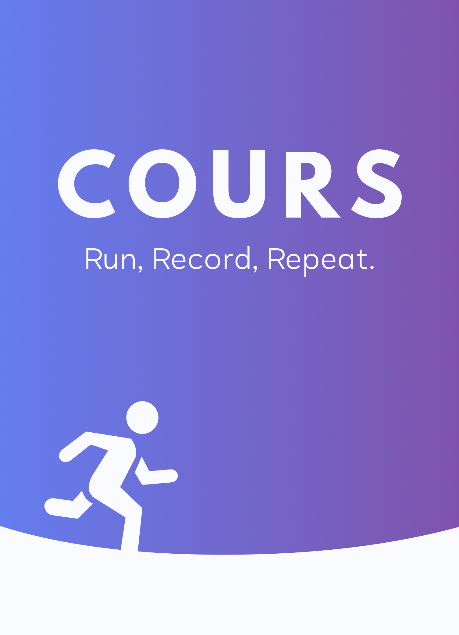 The logo and branding for the Cours App