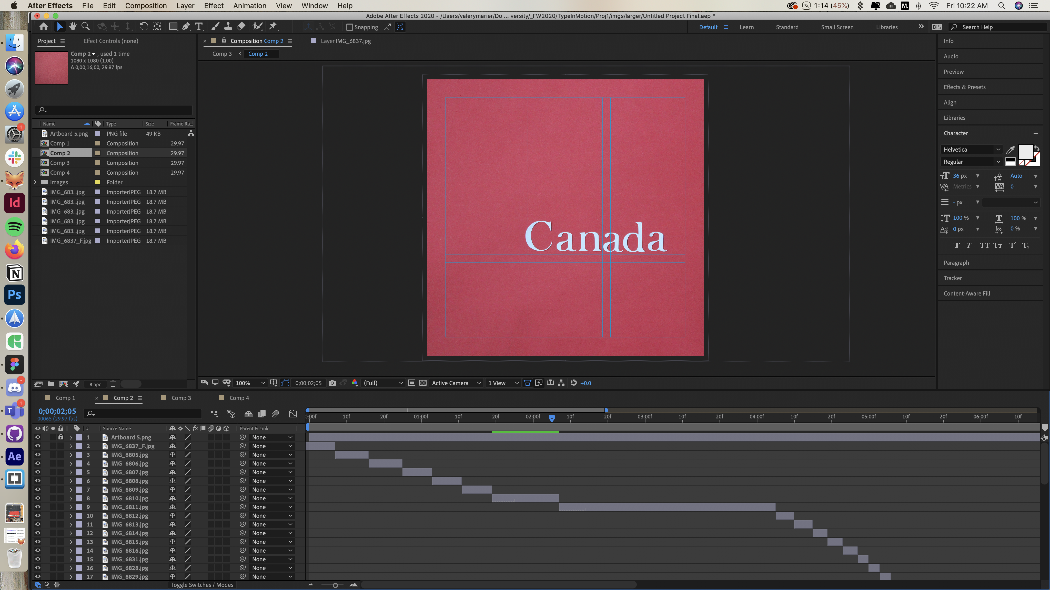 The grid for the small aspect ratio.